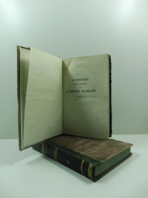 Histoire de la chute de l'empire romainet du declin de la civilisation del l'an 250 a l'an 1000. Par J. C. L. Simonde De Sismondi.... Tome premier ( - deuxieme)